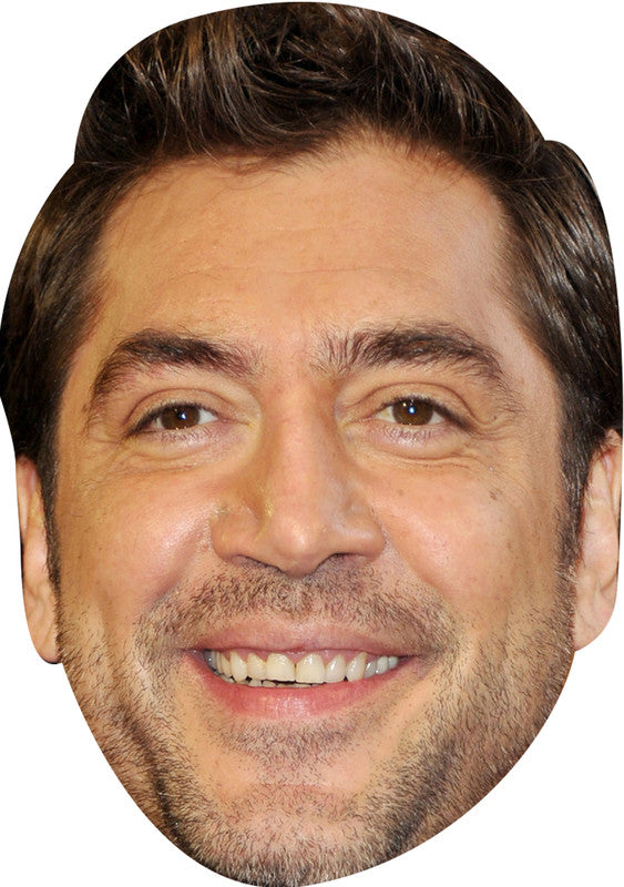 Javier Bardem Golden Globes 2025 Celebrity Face Masks - Hollywood-Themed Fancy Dress Party Accessories