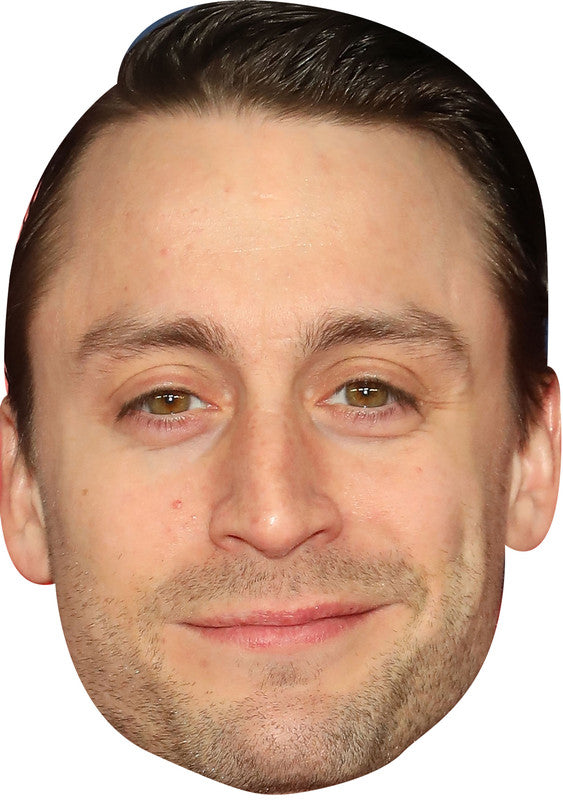 Kieran Culkin Golden Globes 2025 Celebrity Face Masks - Hollywood-Themed Fancy Dress Party Accessories