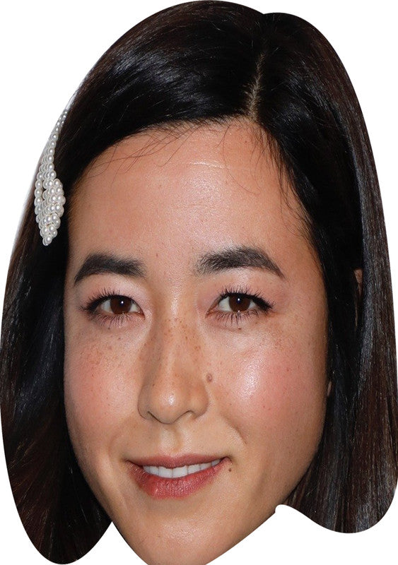 Maya Erskine Golden Globes 2025 Celebrity Face Masks - Hollywood-Themed Fancy Dress Party Accessories