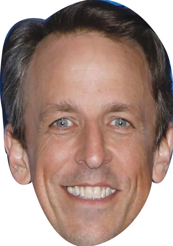 Seth Meyers Golden Globes 2025 Celebrity Face Masks - Hollywood-Themed Fancy Dress Party Accessories