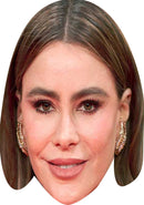 Sofía Vergara Golden Globes 2025 Celebrity Face Masks - Hollywood-Themed Fancy Dress Party Accessories