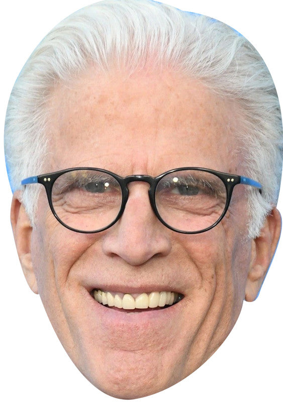 Ted Danson Face Mask – Fancy Dress Cardboard Costume Mask – Ted Danson Face Mask