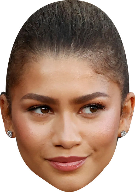 Zendaya Golden Globes 2025 Celebrity Face Masks - Hollywood-Themed Fancy Dress Party Accessories