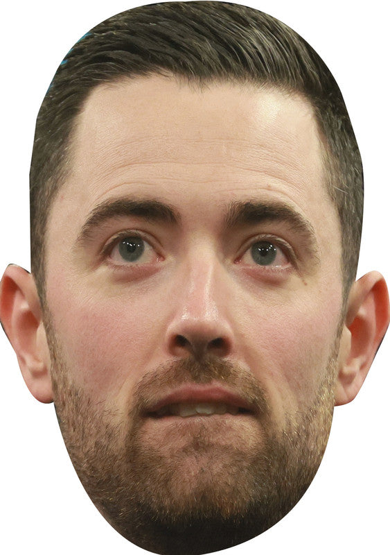 Luke Humphries Celebrity Cardboard Party Face Mask