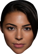 Sophie Khan Levy Celebrity Face Mask – EastEnders TV Soap Star Fancy Dress Costume Party Prop for Hen Stag Do Birthday Accessory