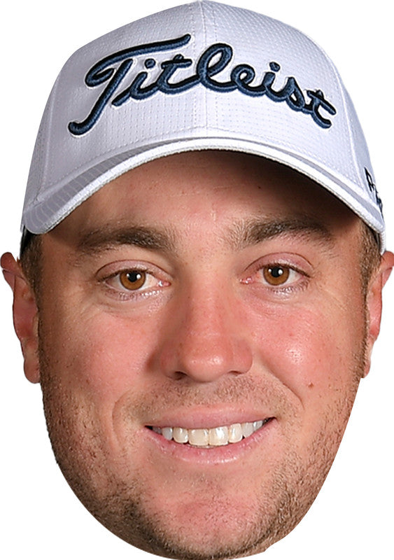 Justin Thomas Celebrity Face Mask – Professional Golfer Fancy Dress Costume Prop for Sports Party Hen Stag Do Birthday Accessory