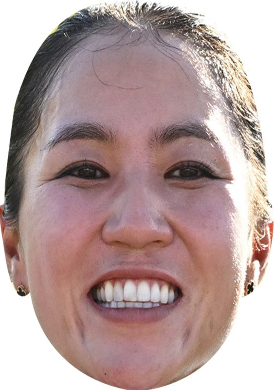 Lydia Ko Celebrity Face Mask – Professional Golfer Fancy Dress Costume Prop for Sports Party Hen Stag Do Birthday Accessory