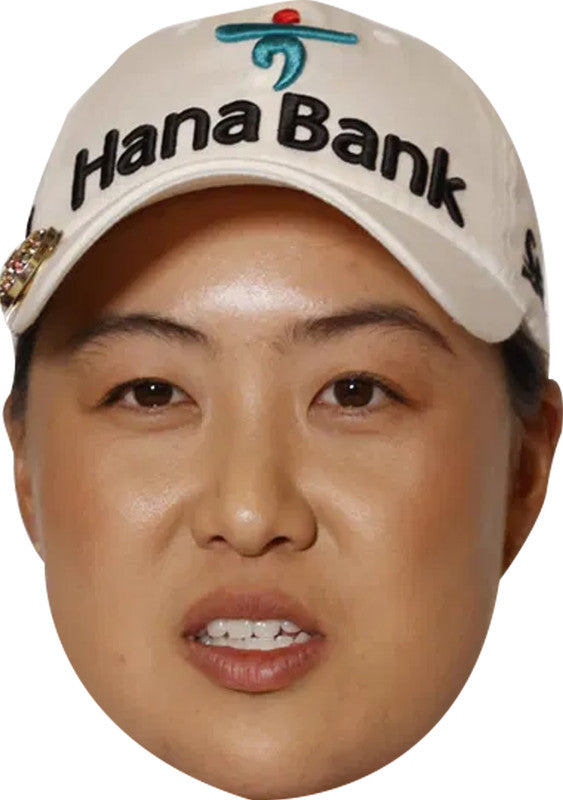 Minjee Lee Celebrity Face Mask – Professional Golfer Fancy Dress Costume Prop for Sports Party Hen Stag Do Birthday Accessory