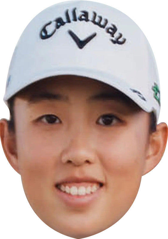 Ruoning Yin Celebrity Face Mask – Professional Golfer Fancy Dress Costume Prop for Sports Party Hen Stag Do Birthday Accessory