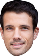 Danny Mac Celebrity Face Mask – Hollyoaks Soap Star Fancy Dress Costume Party Prop for Hen Stag Do Birthday Accessory