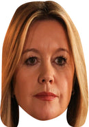 Diane Hutchinson Celebrity Face Mask – Hollyoaks Soap Star Fancy Dress Costume Party Prop for Hen Stag Do Birthday Accessory
