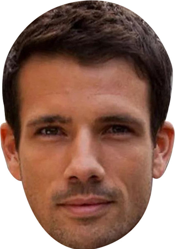 Dodger Savage Celebrity Face Mask – Hollyoaks Soap Star Fancy Dress Costume Party Prop for Hen Stag Do Birthday Accessory