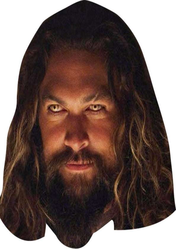 Jason Momoa Film Character 2024 Celebrity Cardboard Face Mask