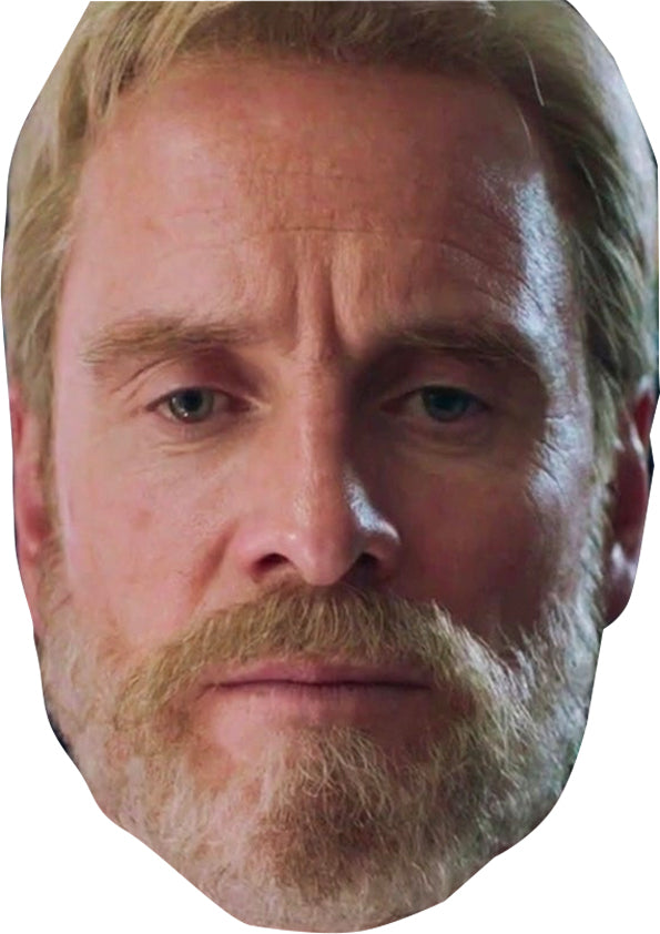 Michael Fassbender 2 Film Character 2024 Celebrity Cardboard Face Mask