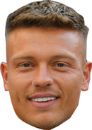 Alex Bowen Love Island Mask Celebrity Cardboard Face Mask