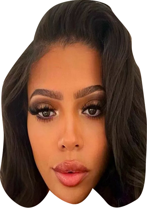 Amber Beckford Love Island Mask Celebrity Cardboard Face Mask