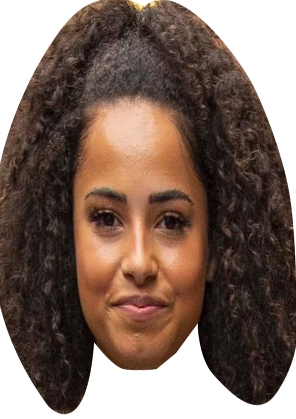 Amber Gill Face Mask – Fancy Dress Cardboard Costume Mask – Amber Gill Face Mask