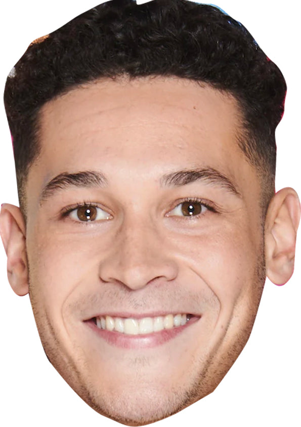 Callum Jones Love Island Mask Celebrity Cardboard Face Mask