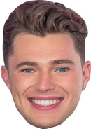 Curtis Pritchard Love Island Mask Celebrity Cardboard Face Mask