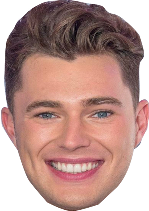 Curtis Pritchard Love Island Mask Celebrity Cardboard Face Mask