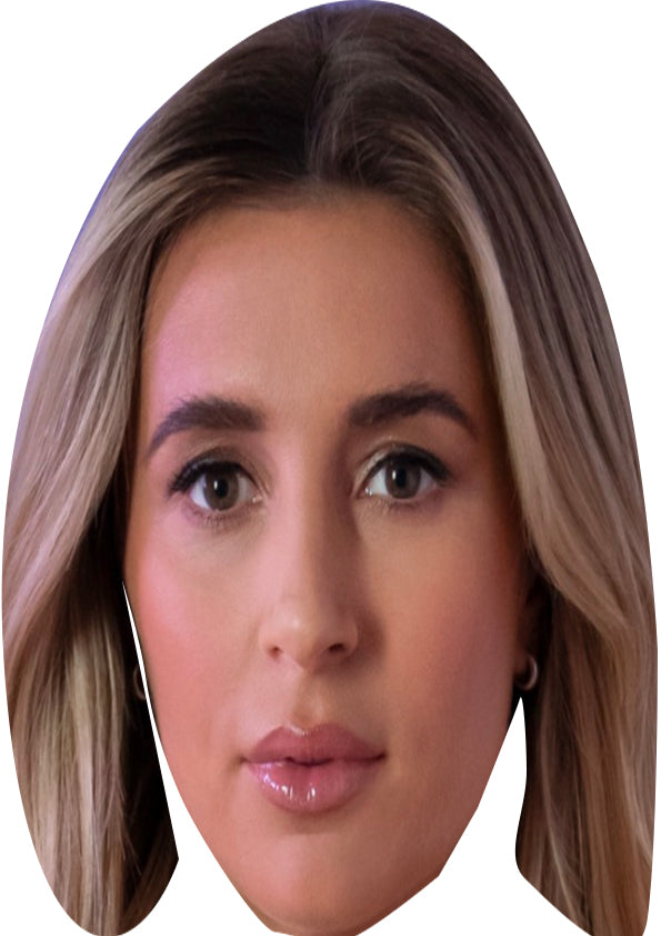 Dani Dyer Love Island Mask Celebrity Cardboard Face Mask