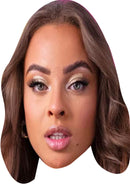Danica Taylor Love Island Mask Celebrity Cardboard Face Mask