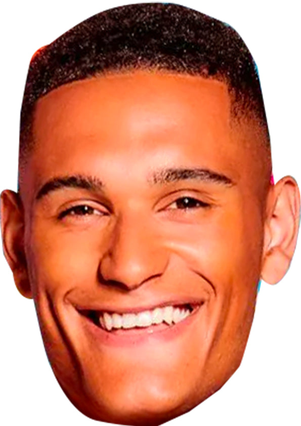 Danny Williams Love Island Mask Celebrity Cardboard Face Mask