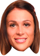 Ellie Jones Love Island Mask Celebrity Cardboard Face Mask