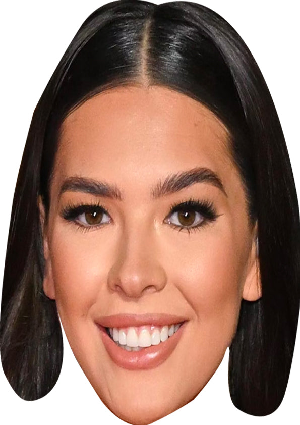 Gemma Owen Love Island Mask Celebrity Cardboard Face Mask