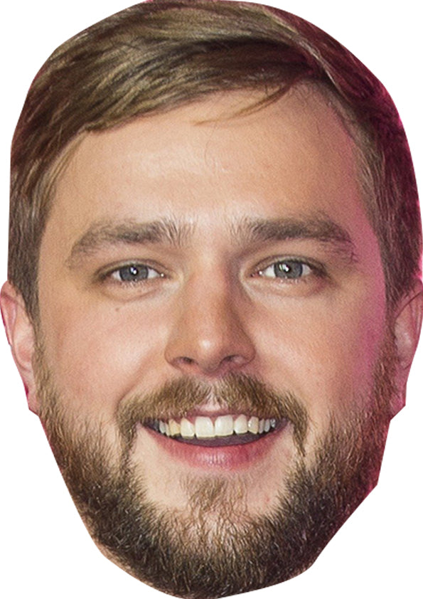 Lain Stirling Love Island Mask Celebrity Cardboard Face Mask