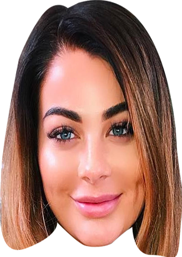 Jessica Hayes Love Island Mask Celebrity Cardboard Face Mask