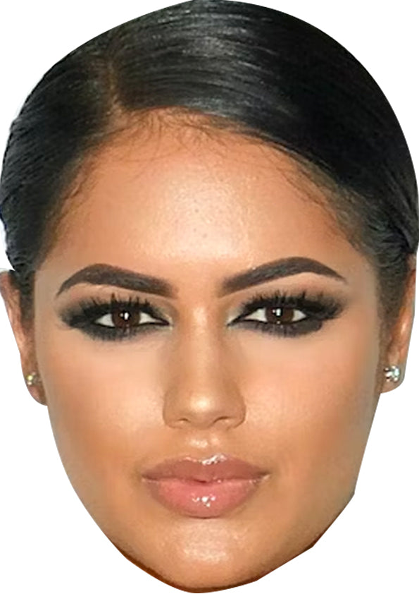 Malin Andersson Love Island Mask Celebrity Cardboard Face Mask