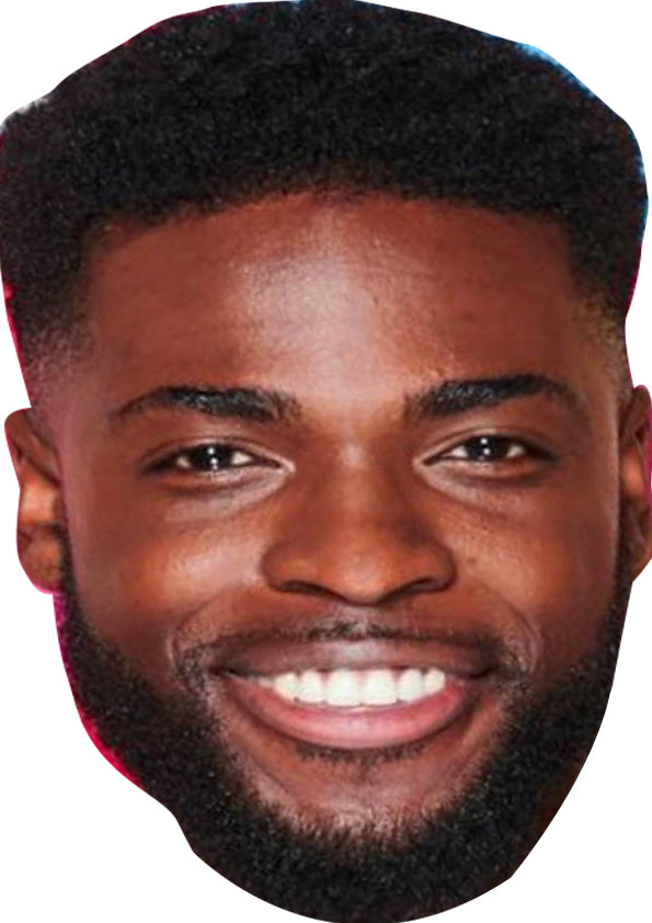 Mike Boateng Face Mask – Fancy Dress Cardboard Costume Mask – Mike Boateng Face Mask