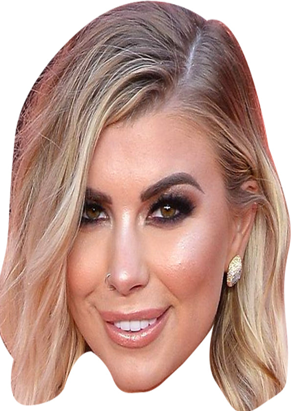 Olivia Buckland Love Island Mask Celebrity Cardboard Face Mask