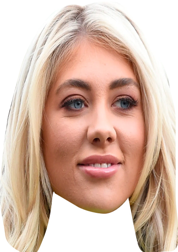 Paige Turley Love Island Mask Celebrity Cardboard Face Mask