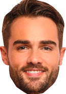 Paul Knops Love Island Mask Celebrity Cardboard Face Mask