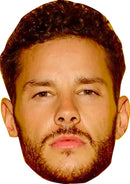 Scott Thomas Love Island Mask Celebrity Cardboard Face Mask