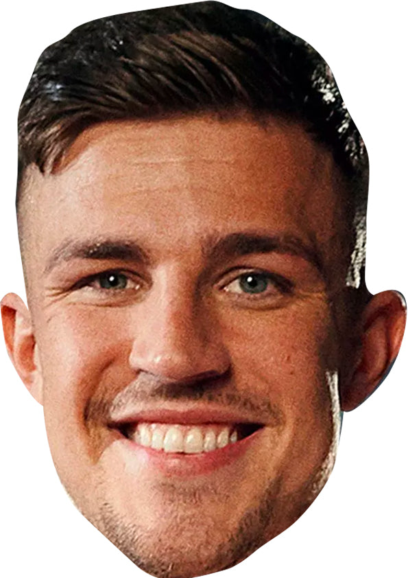 Mitchel Taylor Love Island Mask Celebrity Cardboard Face Mask