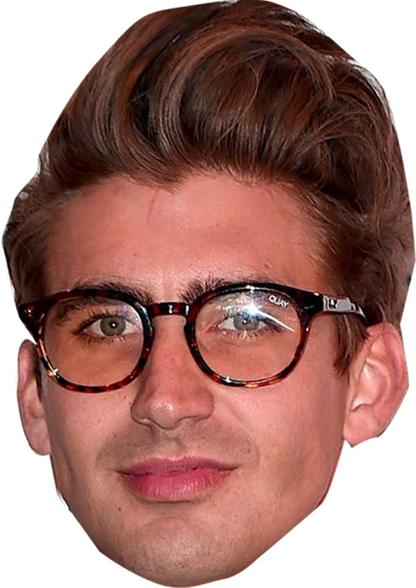 Chris Taylor Love Island Mask Celebrity Cardboard Face Mask