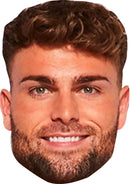 Tom Clare Love Island Mask Celebrity Cardboard Face Mask