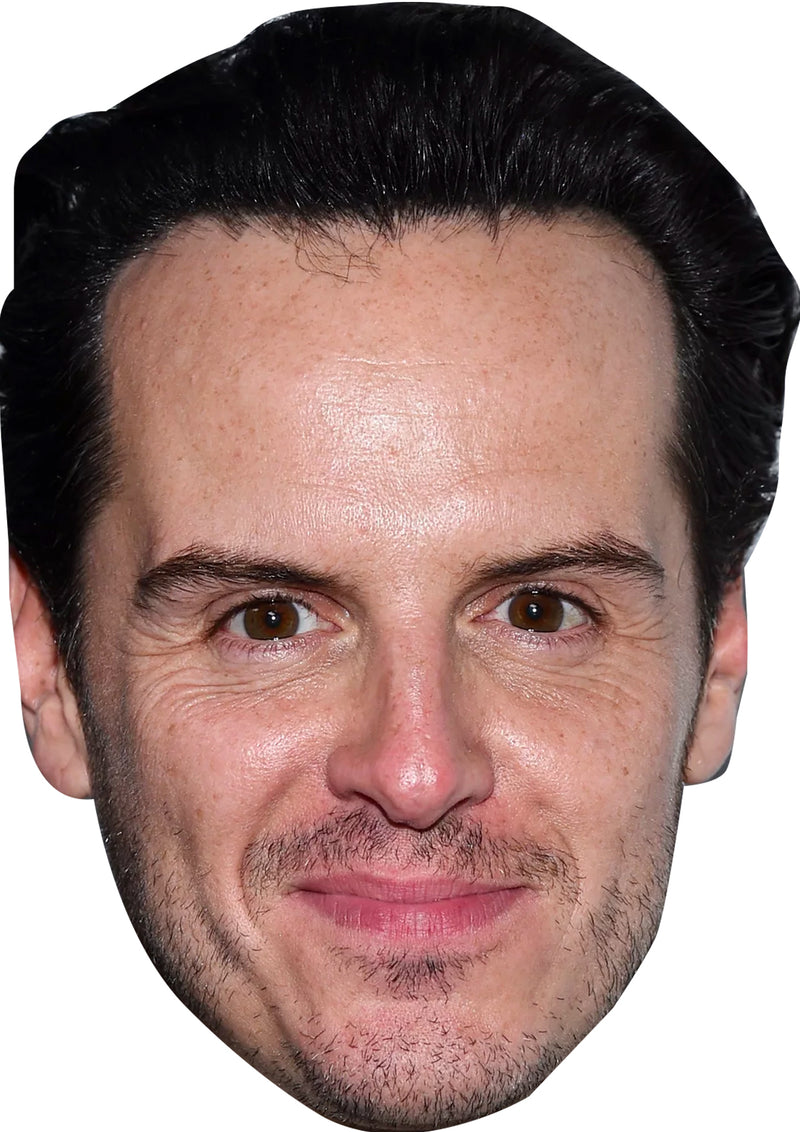 Andrew Scott Movie Stars Celebrity Cardboard Face Mask