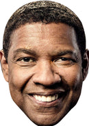 Denzel Washington Movie Stars Celebrity Cardboard Face Mask