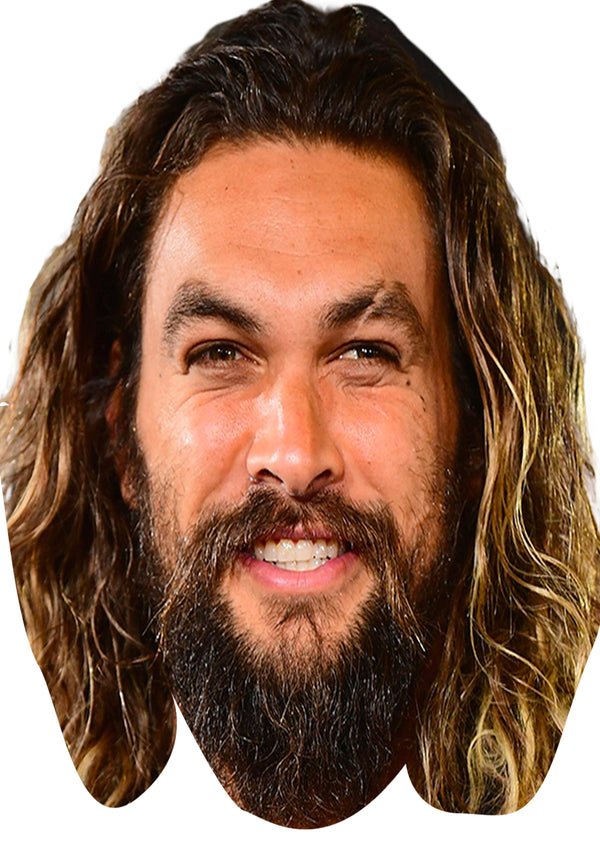 Jason Momoa Movie Stars Celebrity Cardboard Face Mask