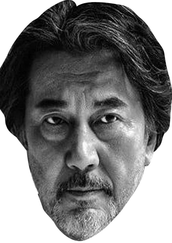 Kôji Yakusho Movie Stars Celebrity Cardboard Face Mask