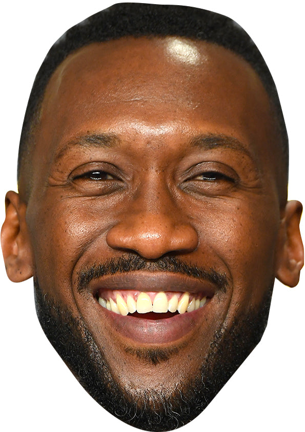 Mahershala Ali Movie Stars Celebrity Cardboard Face Mask