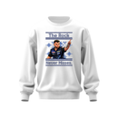 Josh Rock Jumper – "The Rock Never Misses" Darts Fan Pullover Jumper – Unisex Graphic Sweatshirt – Professional Darts Supporter Gift for Men & Women