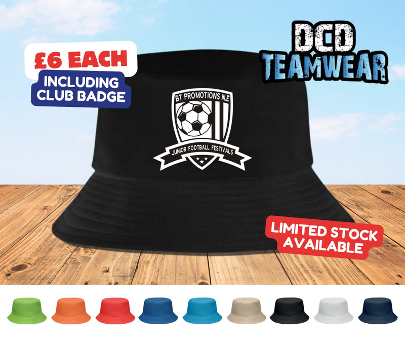 Personalised Custom Football Club Bucket Hat