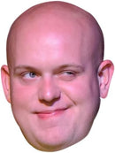 Michael Van Gerwen Face Mask – Funny Celebrity Card Mask for Fancy Dress, Stag Do, Hen Party & Darts Theme Costume Parties – Adult Novelty Face Mask