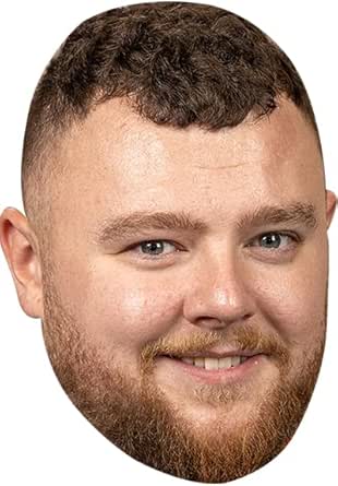 Josh Rock Face Mask – Funny Celebrity Card Mask for Fancy Dress, Stag Do, Hen Party & Darts Theme Costume Parties – Adult Novelty Face Mask – Josh Rock Face Mask