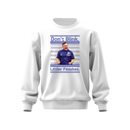 Luke Littler Jumper – "Don't Blink, Littler Finishes" Darts Fan Pullover Jumper – Unisex Graphic Sweatshirt – Professional Darts Supporter Gift for Men & Women